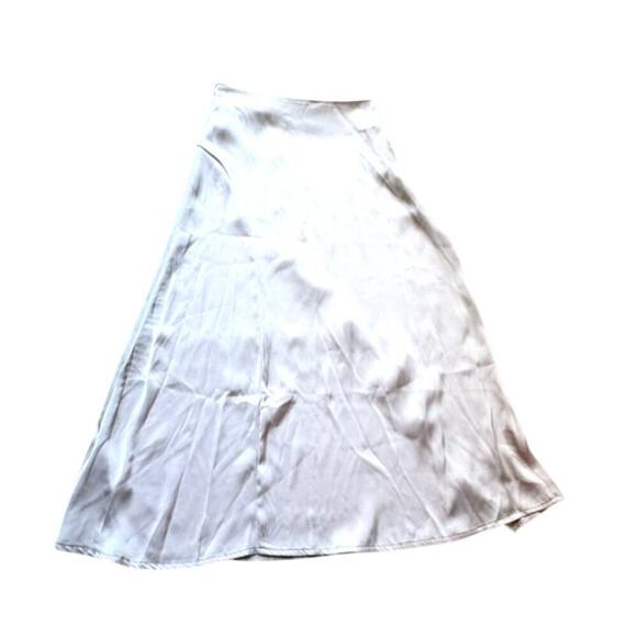 Dazy Balletcore Blush Pink Satin Midi Skirt – Romantic, Cottagecore - Picture 3 of 3